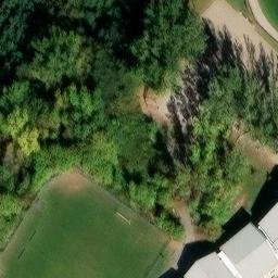 Arrondissement de Chicoutimi Beach Volleyball Court #2 — aerial view