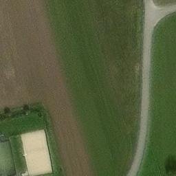 Sand Volleyball Court in Münsingen, Baden-Württemberg — aerial view