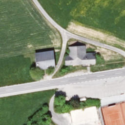Sand Volleyball Court — aerial view