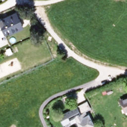 Beach-Volleyball-Platz Kirchschlag — aerial view