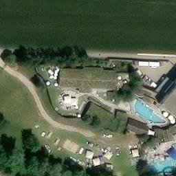 Volleyball Court — aerial view