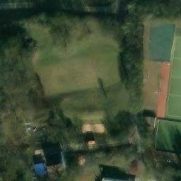Sand Volleyball Court — aerial view