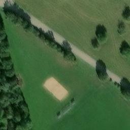 Sand Volleyball Court in Rangendingen, Baden-Württemberg — aerial view