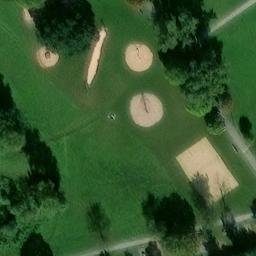 Sand Volleyball Court, Empfingen — aerial view
