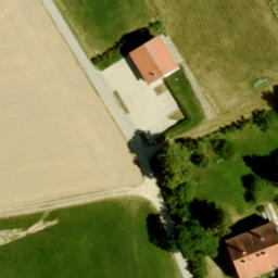 Volleyball Court — aerial view