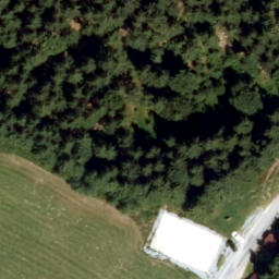Sand Volleyball Court — aerial view