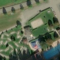 Sand Volleyball Court, Bad Rippoldsau-Schapbach — aerial view