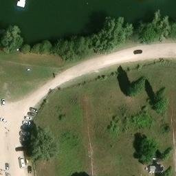Volleyball Court — aerial view