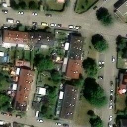 Grass Volleyball Court — aerial view