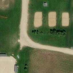 Pierce County Beach Volleyball Court #3 — aerial view