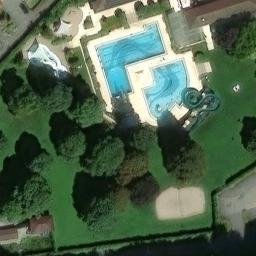 Sand Volleyball Court, Sulz am Neckar — aerial view