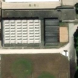 Sand Volleyball Court — aerial view