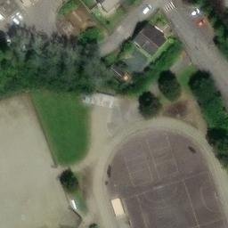 Volleyball Court — aerial view