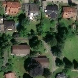 Grass Volleyball Court — aerial view