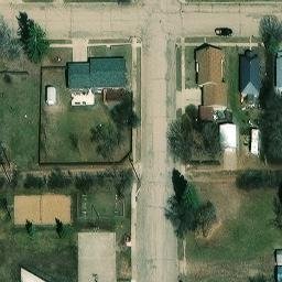 Stanley Beach Volleyball Court #3 — aerial view