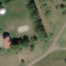 Sand Volleyball Court, Lahr/Schwarzwald — aerial view