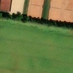 Sand Volleyball Court — aerial view