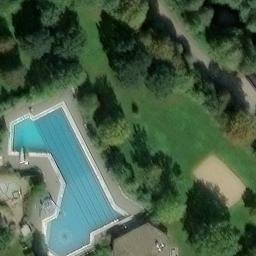 Sand Volleyball Court, Schenkenzell — aerial view