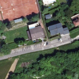 Volleyballplatz Hirschgasse ÖTB — aerial view