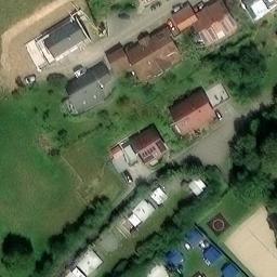 Sand Volleyball Court, Steinach — aerial view