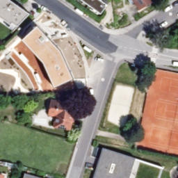 Beach-Volleyball-Anlage Hofmeindlweg — aerial view