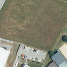 Sand Volleyball Court — aerial view