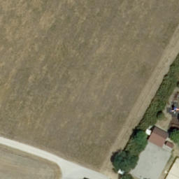 Sand Volleyball Court — aerial view