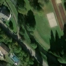 Sand Volleyball Court, Gammertingen — aerial view