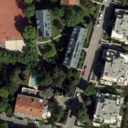 Volleyball Court — aerial view