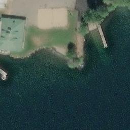 East Hope Beach Volleyball Court — aerial view