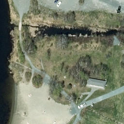 Lac Kiwanis — aerial view
