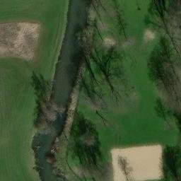 Sand Volleyball Court — aerial view