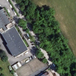 Volleyball Court — aerial view