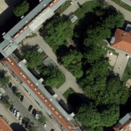 Volleyball Court — aerial view