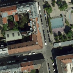 Volleyball Court — aerial view