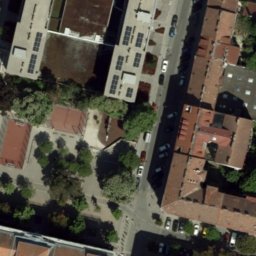 Volleyball Court — aerial view
