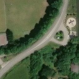 Sand Volleyball Court — aerial view