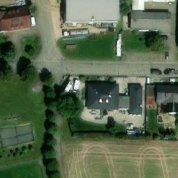 Beachvolley — aerial view
