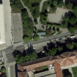 Volleyball Court — aerial view