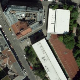 Sportplatz AHS Amerlingstraße — aerial view