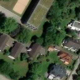 Sand Volleyball Court — aerial view