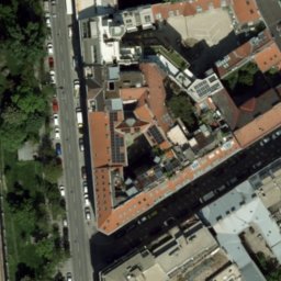 Beachvolley Shop — aerial view