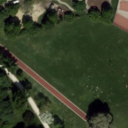 Volleyball Court — aerial view
