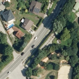 Sand Volleyball Court — aerial view
