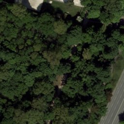 Sand Volleyball Court — aerial view