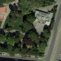 Volleyball Court — aerial view