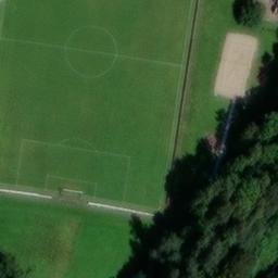 Sand Volleyball Court — aerial view