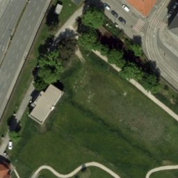 Volleyball Court — aerial view