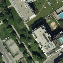 Volleyball Court — aerial view
