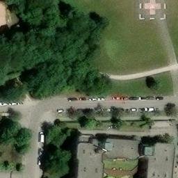 Sand Volleyball Court — aerial view
